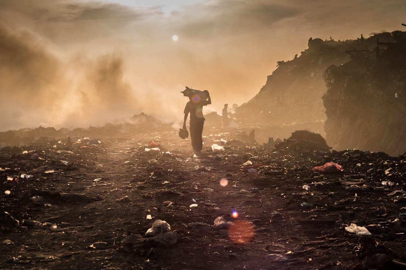 Making the invisible visible: just transition, waste workers and INC-5